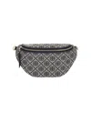 Tory Burch T Monogram Jacquard Belt Bag In Blue