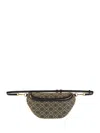 Tory Burch Embroidered Canvas Belt Bag In Blue