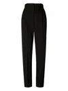 Tory Burch Belt-loop Trousers In Black