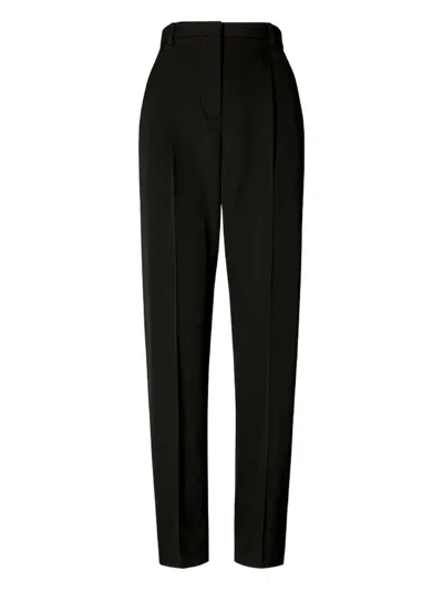 Tory Burch Belt-loop Trousers In Black