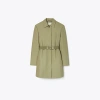 TORY BURCH BELTED TWILL COAT