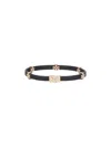 Tory Burch Eleanor Bio Bracelet In Black