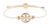 Tory Burch Miller Logo Plaque Slider Bracelet In Gold
