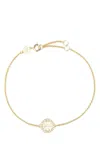Tory Burch Miller Chain Bracelet In Gold