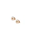 Tory Burch Kira Button Earrings In Gold