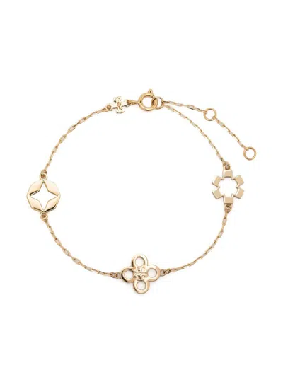Tory Burch Gold-plated Forget Me Not Bracelet