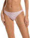 Tory Burch Floral-print Bikini Bottom In Pink