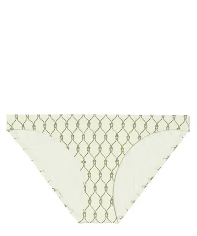 Tory Burch Bikini Bottoms In Green