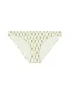 Tory Burch Printed Bikini Bottom In Green
