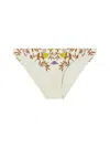 Tory Burch Graphic-print Bikini Bottom In Multicolour