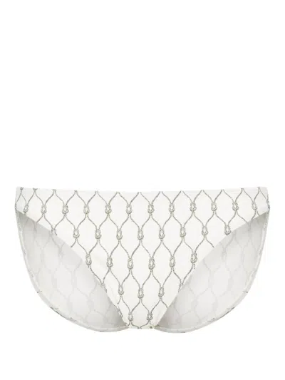 Tory Burch Bikini Briefs In White