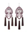 Tory Burch Bird Ohrringe In Silber
