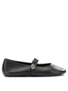 Tory Burch 芭蕾舞平底鞋 In Black
