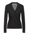 Tory Burch Simone Wool And Silk Cardigan In Orange