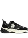 Tory Burch Good Luck Traine Sneakers In Black