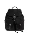 Tory Burch Virginia Backpack In Recycled Nylon In Black