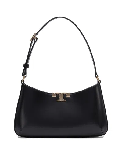Tory Burch Black Cow Leather Shoulder Bag