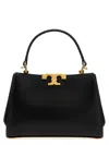 Tory Burch Black Eleanor Mini Satchel In Black