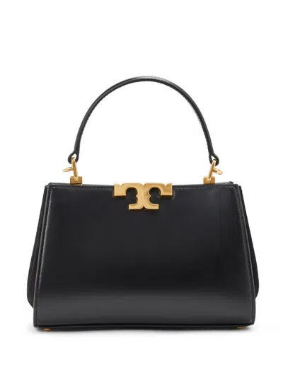 TORY BURCH BLACK ELEANOR MINI SATCHEL BAG