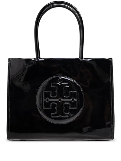Tory Burch Black Ella Tote Bag