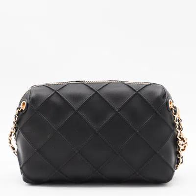 Tory Burch Black Fleming Crossbody Bag