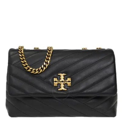 Tory Burch Black Kira Chevron Small Convertible Shoulder Bag