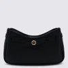 Tory Burch Romy Black Shoulder Bag With Removable Shoulder Strap And Logo Plaque On The Front In Leather Woman In Black