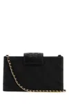 Tory Burch Black Fleming Mini Crossbody Bag