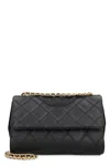 Tory Burch Soft Black Quilted Leather Shoulder Bag For Women