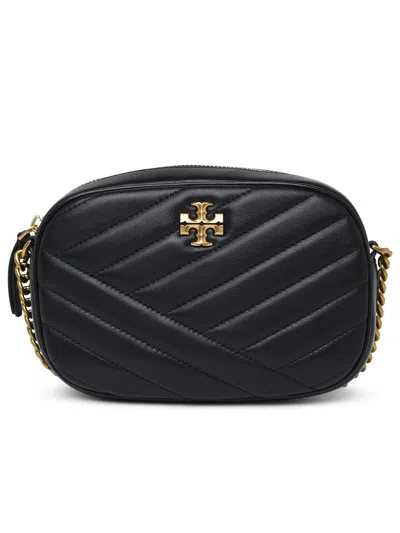 Tory Burch Black Kira Quilted Leather Camera Bag