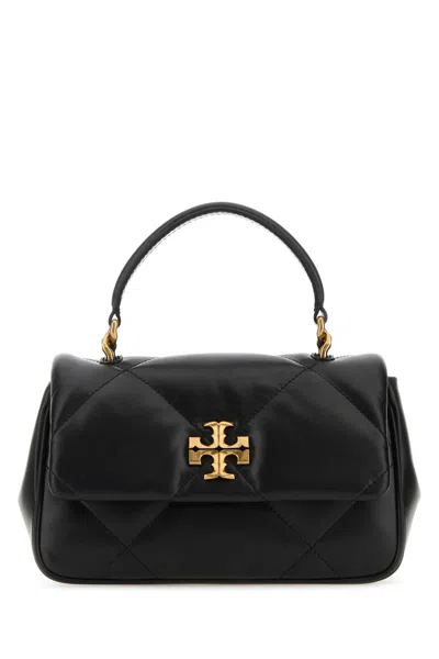 Tory Burch Black Leather Kira Handbag In 001