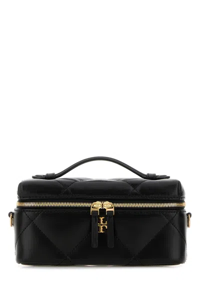 Tory Burch Black Leather Kira Handbag