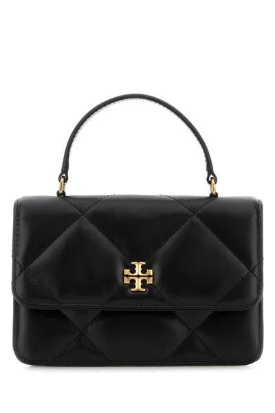 Tory Burch Black Leather Kira Handbag