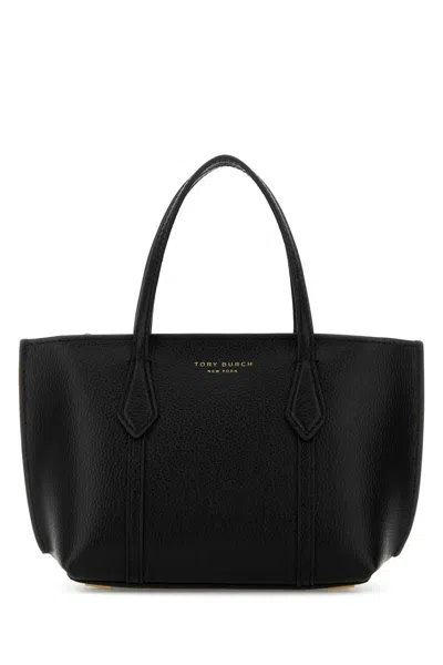 Tory Burch Black Leather Mini Perry Handbag