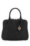 Tory Burch Black Leather Mini Swing Handbag