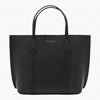 Tory Burch Black Leather Perry Tote Bag