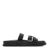 Tory Burch Sandals Blacks And Greys In Black