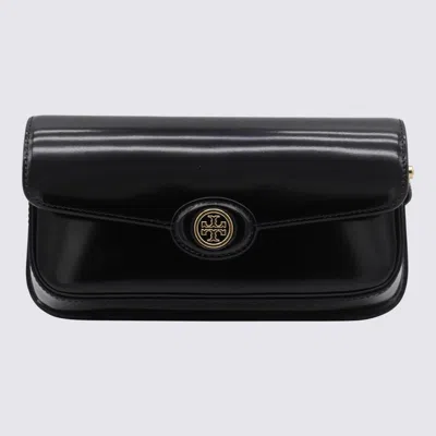 Tory Burch Black Leather Shoulder Bag