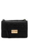 Tory Burch Adjustable Leather Cross-body Bag With Embossed Pattern