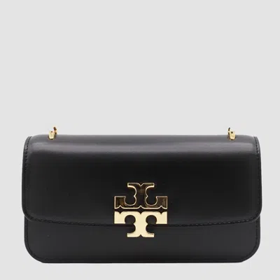 Tory Burch Black Leather Shoulder Bag