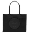 Tory Burch Ella Small Shopper Bag In Black
