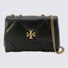 Tory Burch Black Leather Shoulder Bag In Black