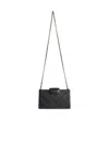 Tory Burch 'fleming' Mini Black Leather Crossbody Bag