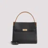 Tory Burch Black Lee Radziwilli Small Satchel In Black