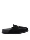 Tory Burch Black Leelee Mules In Black