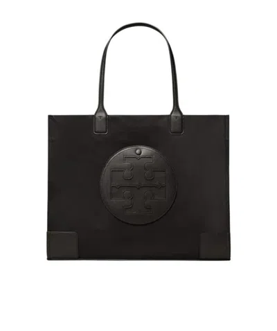 Tory Burch Black Logo Handbag