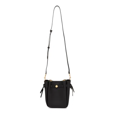 Tory Burch Black Magnetic Fastening Strap Bag