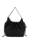 Tory Burch Black Mini Fleming Shoulder Bag In Black