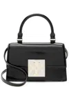 Tory Burch Black Patent Leather Bon Bon Mini Top Handle (authentic Pre-loved)