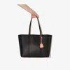Tory Burch Black Perry Triple Compartment Tote Bag In Black